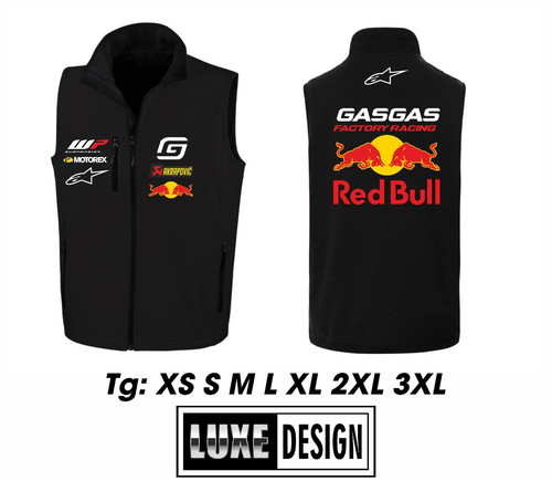 Gilet smanicato gasgas redbull - gilet,