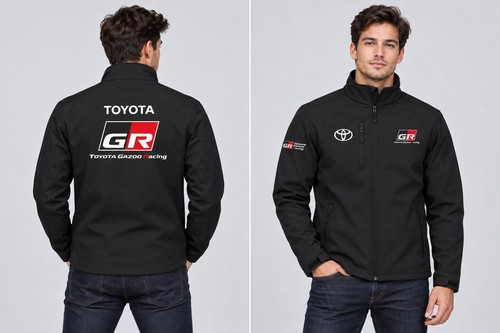 Chaqueta negra moto toyota - moto,