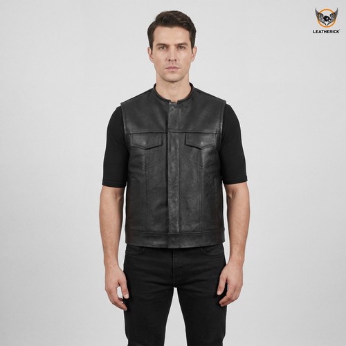 Gilet leatherick uomo - leatherick,