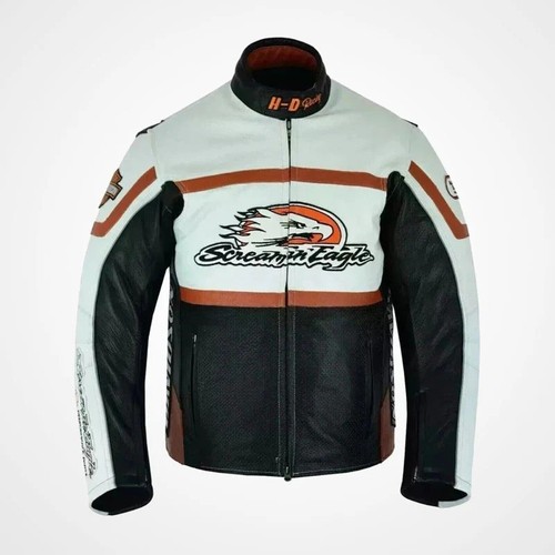 Giacca motociclista uomo - giacca,