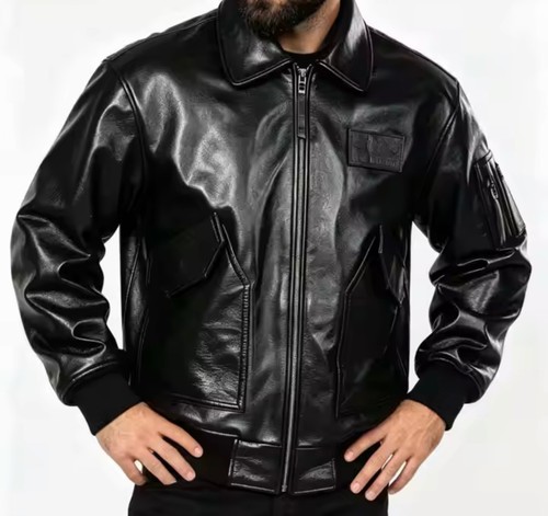 Giacca boomer pelle - giacca, in