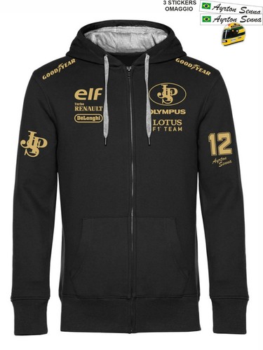 Felpa zip cappuccio lotus - felpa,