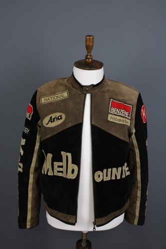 Giubbotto moto vera pelle - giubbotto,