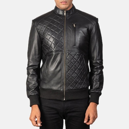 Giubbotto bomber uomo pelle - giubbotto,
