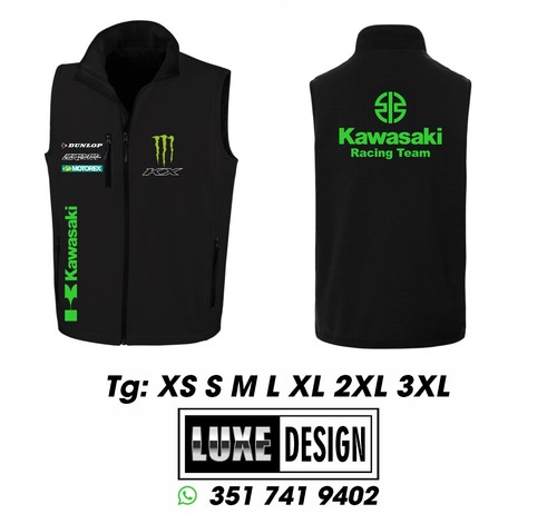 Gilet smanicato kawasaki - gilet, kx