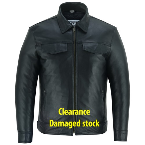 Giacca camicia pelle - giacca,