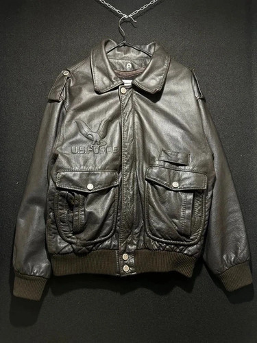 Giubbotto bomber pelle marrone - bomber,