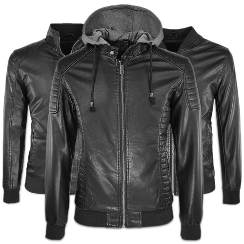 Giacca moto uomo - giacca,